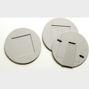 Pap Rammer Runde 12,2cm 3stk