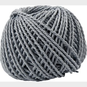 Papirgarn - Tykkelse 2,5-3 Mm - Lysebl - L 40 M - 150 G