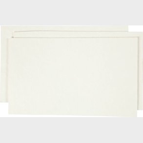 Papirpulp - 20x12 Cm - Rhvid - 100 G