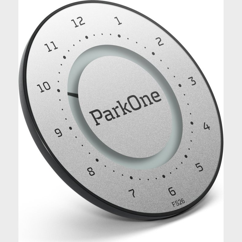 Parkone 2 Elektronisk P Skive - Fs26 - Parkeringsskive Slv