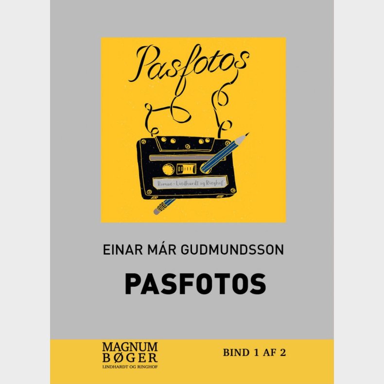 Pasfotos (storskrift) - Einar M�r Gudmundsson - Bog