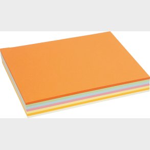 Pastel Karton - A4 - 160 G - Pastelfarver - 210 Ark