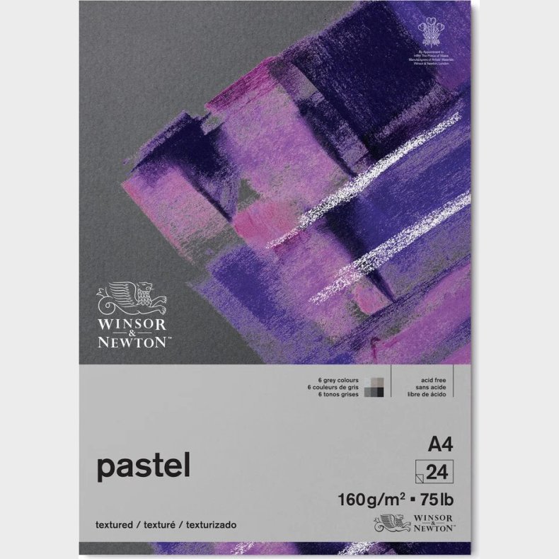 Winsor & Newton - Pastelpapir - Gr - A4 - 24 Ark