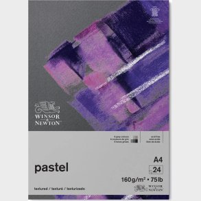 Winsor & Newton - Pastelpapir - Gr� - A4 - 24 Ark