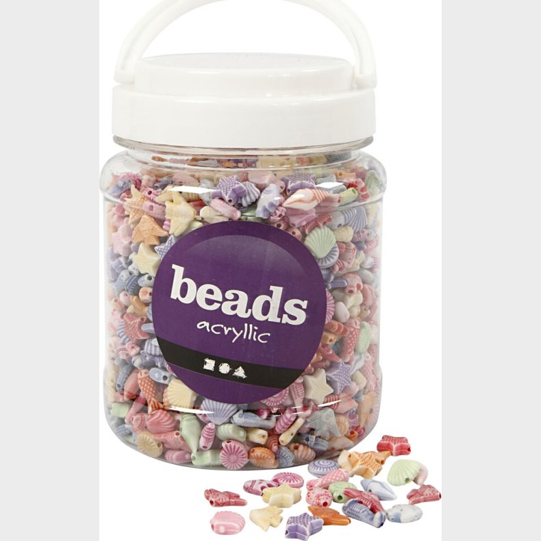 Pastelmix - Str. 9-12 Mm - Hulstr. 1,2 Mm - 700 Ml - 500 G