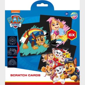 Paw Patrol - Skrabebilleder Til Brn - 6 Stk