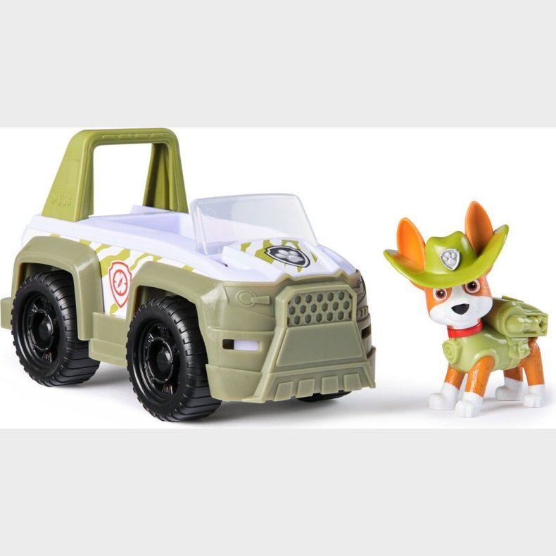 Paw Patrol - Tracker Jungle Cruiser - Figur Og K�ret�j Leges�t