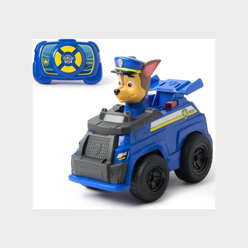 Paw Patrol - Chase: Rednings- Og Racerbil (fjernstyret)
