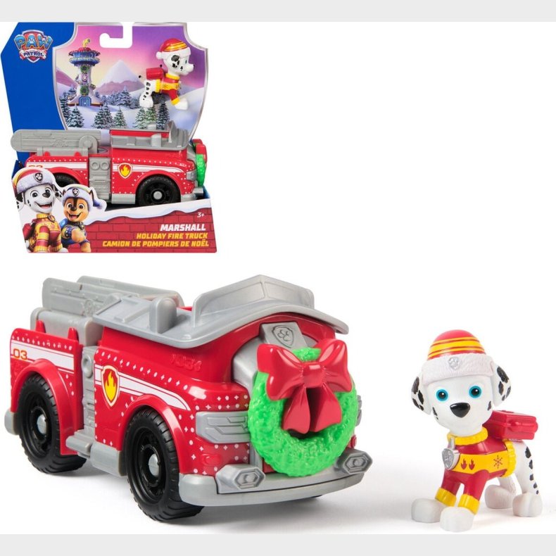 Paw Patrol - Christmas Vehicle - Marshall