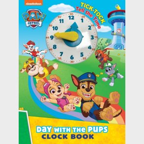 Paw Patrol Clock Book - Alligator - Bog