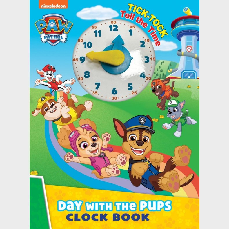 Paw Patrol Clock Book - Alligator - Bog