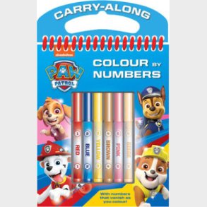 Paw Patrol Colours By Numbers Set - Alligator
