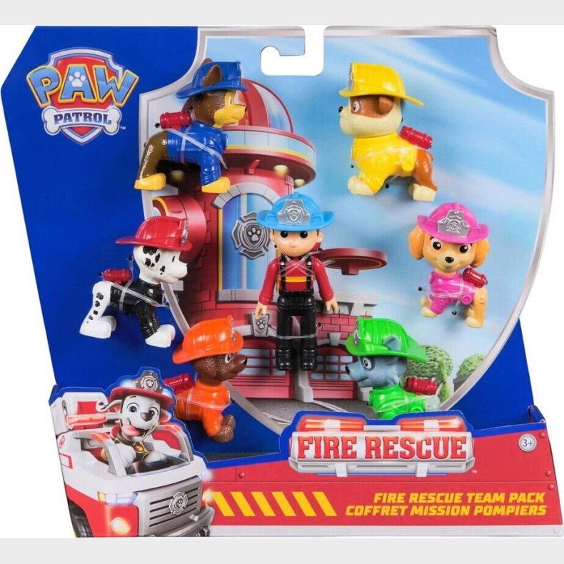 Paw Patrol - Fire Rescue 7 Figure Pack (6072961)