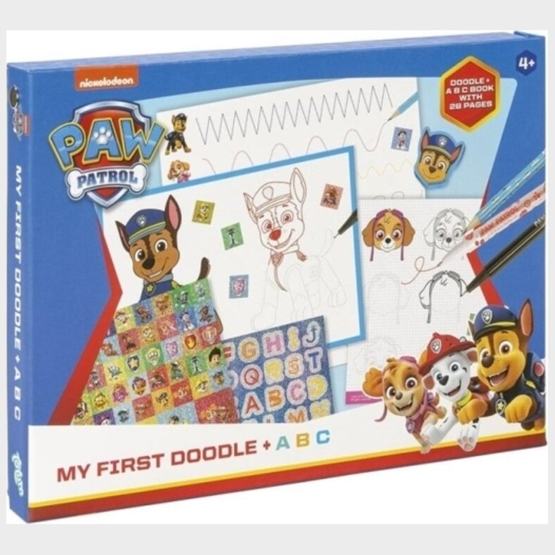 Paw Patrol - Lr At Tegne Og Alfabetet