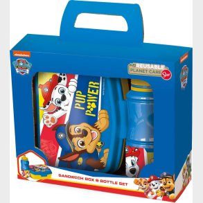 Paw Patrol - Madkasse Og Drikkedunk S�t Til B�rn - 2 Dele