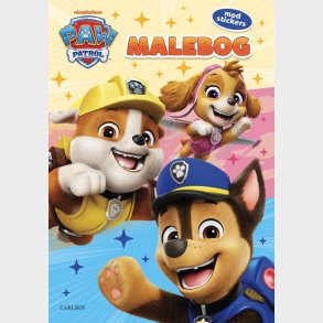 Paw Patrol Malebog - 6 Stk  - Paw Patrol - Bog