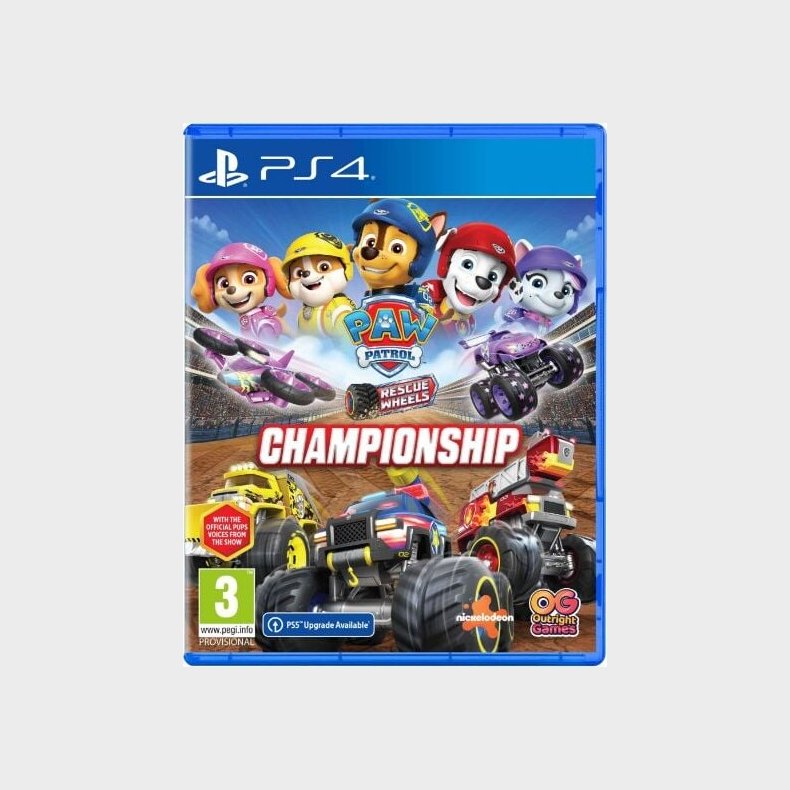 Paw Patrol Rescue Wheels: Championship - PS4