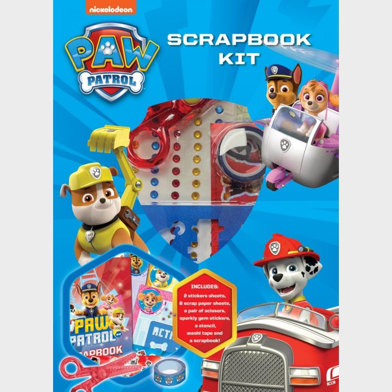 Paw Patrol Scrap Book Kit - Alligator