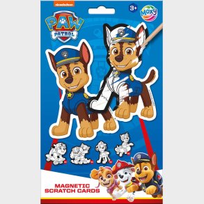 Paw Patrol - Skrabebilleder Til Brn - Magnetiske - 10 Stk