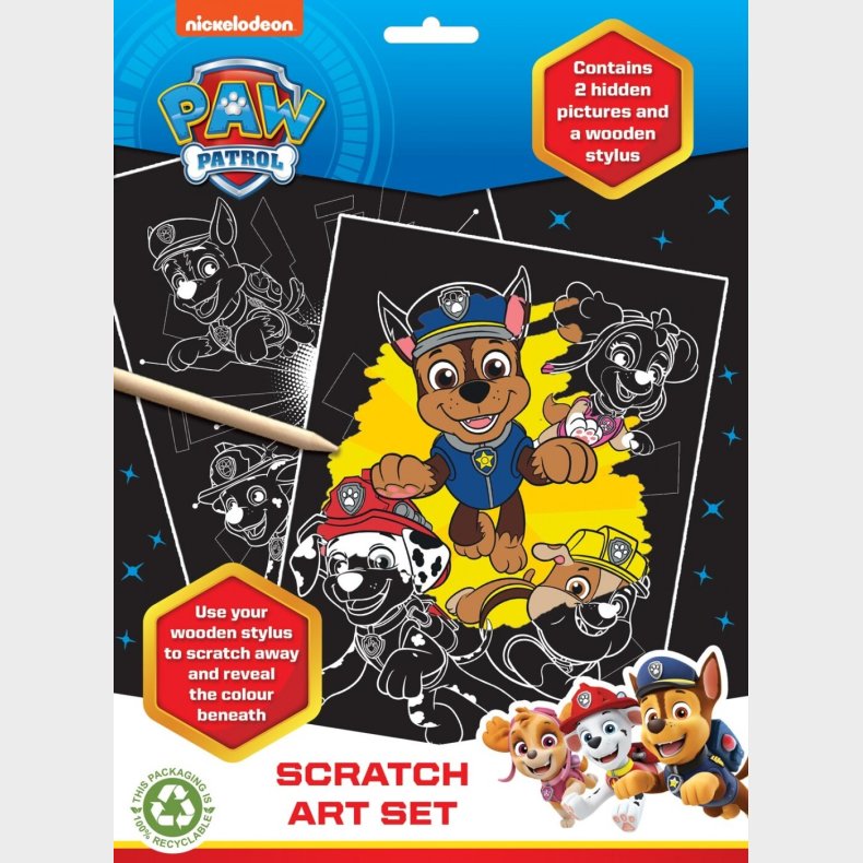 Paw Patrol Scratch Set - Alligator
