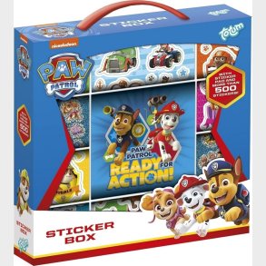 Paw Patrol - Klistermrke St Med Bog - Over 500 Klistermrker