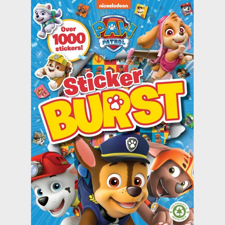 Paw Patrol Sticker Burst - Alligator
