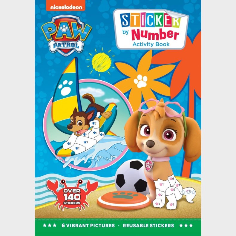 Paw Patrol Stickersbog - Alligator - Bog