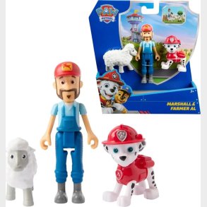Paw Patrol - Marshall Og Farmer Al - Figur Leges�t