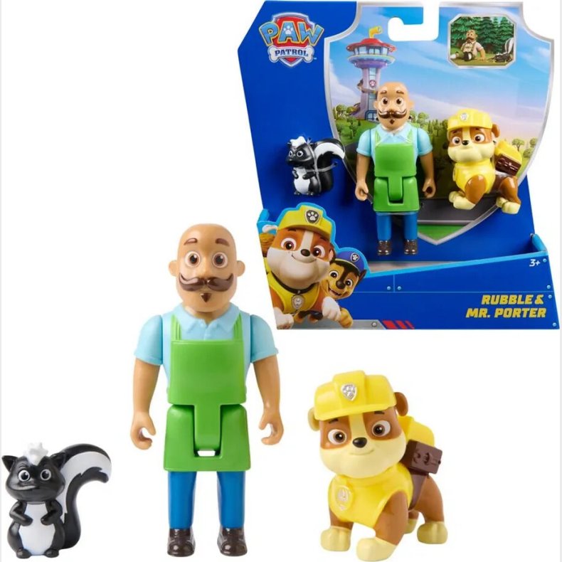 Paw Patrol  - Story Figure Pack - Rubble (6072996)