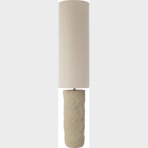 Bloomingville - Payah Gulvlampe Med Skrm - Natur - Stentj