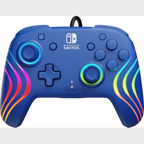 Pdp Afterglow Wave Wired Controller Blue Switch