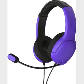 Pdp Airlite Wired  Stereo Headset For Playstation - Ultra Violet