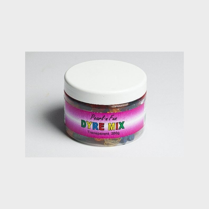 Pearl 'n Fun Perler - Dyr - Transparent - 25 Mm - 200 G