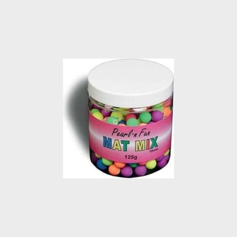 Pearl 'n Fun Perler - Mat Mix - 10 Mm - 125 G
