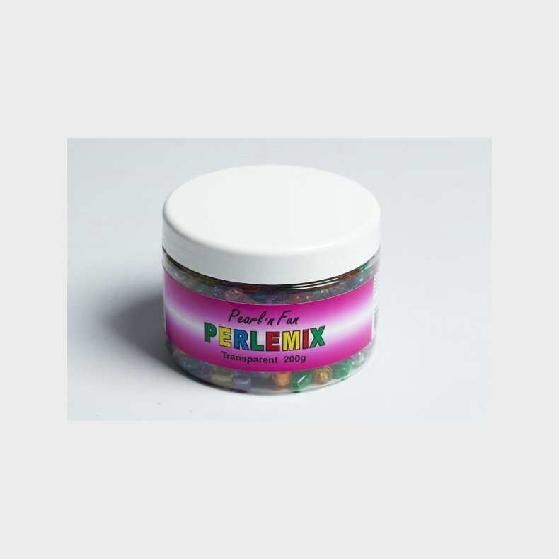 Pearl 'n Fun Perler - Transparent Mix I Btte - 200 G