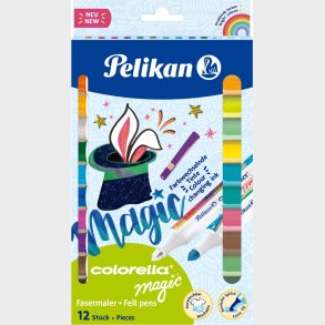 Pelikan - Colorella Magiske Tusser - 12 Stk