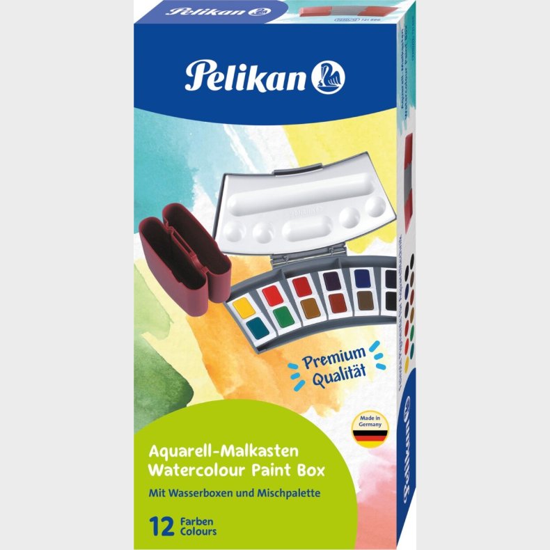 Pelikan - Vandfarve St - 12 Farver