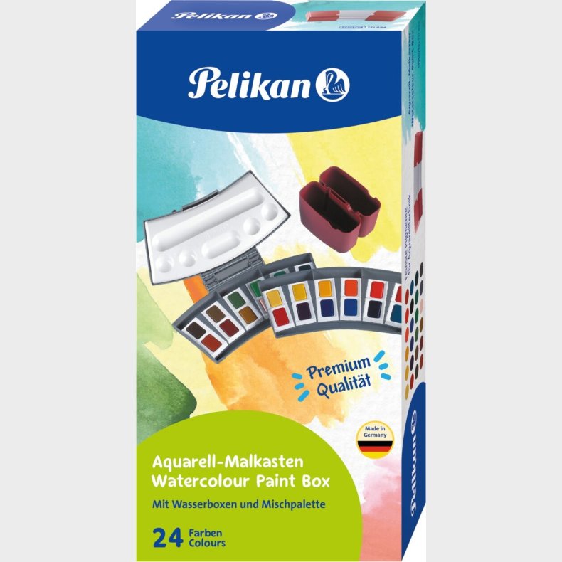 Pelikan - Vandfarve St - 24 Farver