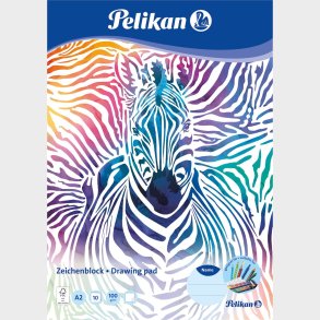 Pelikan - Tegneblok - A2 - 10 Ark