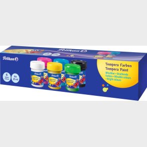 Pelikan - Tempera Maling St - 6 Farver