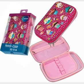 Penalhus Pink Cake 20 X 10 X 5 Cm - Centrum