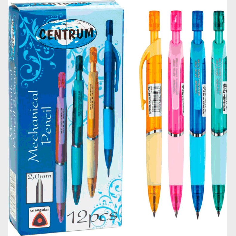 Pencil 2,0 Mm Assorterede Farver - Centrum