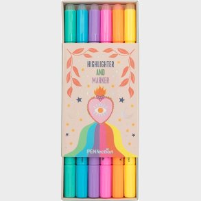 Overstregningstusser - 6 Farver - Penfection