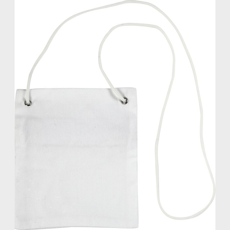 Pengekat - Hvid - Bomuld - 13x15 Cm