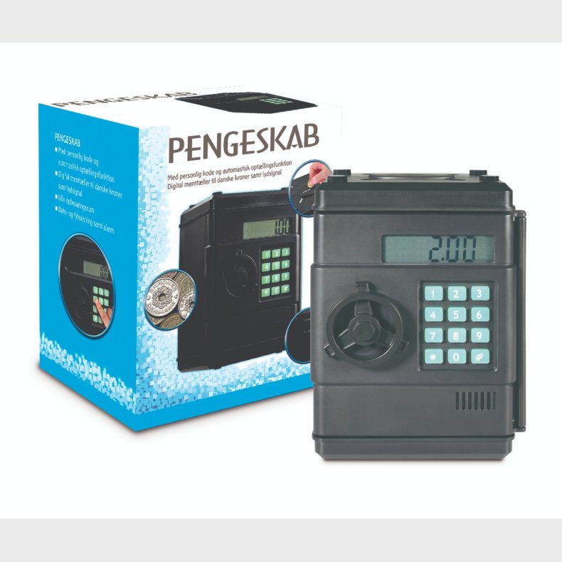 Pengeskab med kode