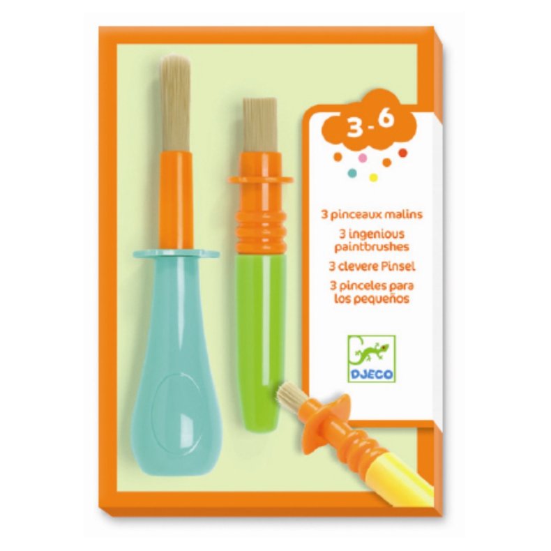 Djeco | Pensler til de sm, 3 stk.