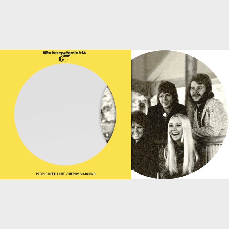 Abba - People Need Love / Merry-go-round - Vinyl Lp