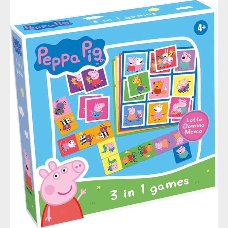 Peppa Pig - 3 In 1 Memo (60480)