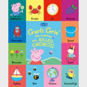 Gurli Gris Lille Taskebog - Min Billedordbog - Bog Med H�ndtag - Bog