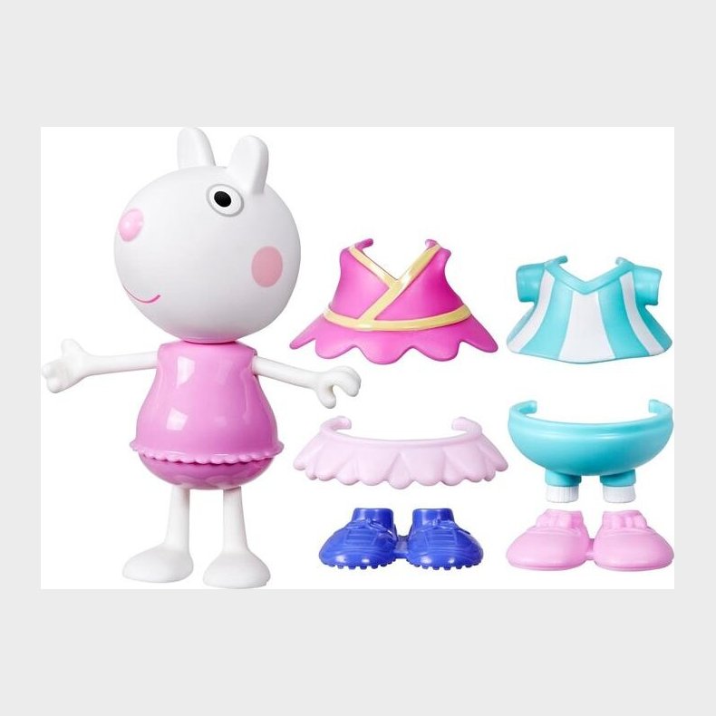 Peppa Pig - Peppa & Friends Dress Up 15 Cm  - Suzy Sheep